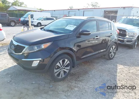 2012 Kia Sportage Ex from USA, damaged, VIN KNDPC3A23C7185972